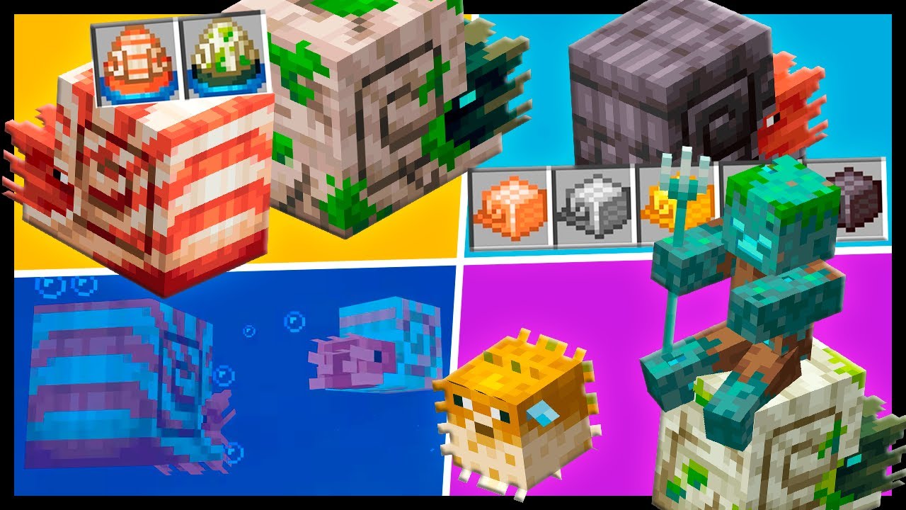 20 COISAS QUE VOCÊ PRECISA SABER SOBRE O NOVO MOB NAUTILUS DO MINECRAFT ...