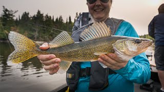 Finding Fast Action Spring Walleye! (Fully Guided)