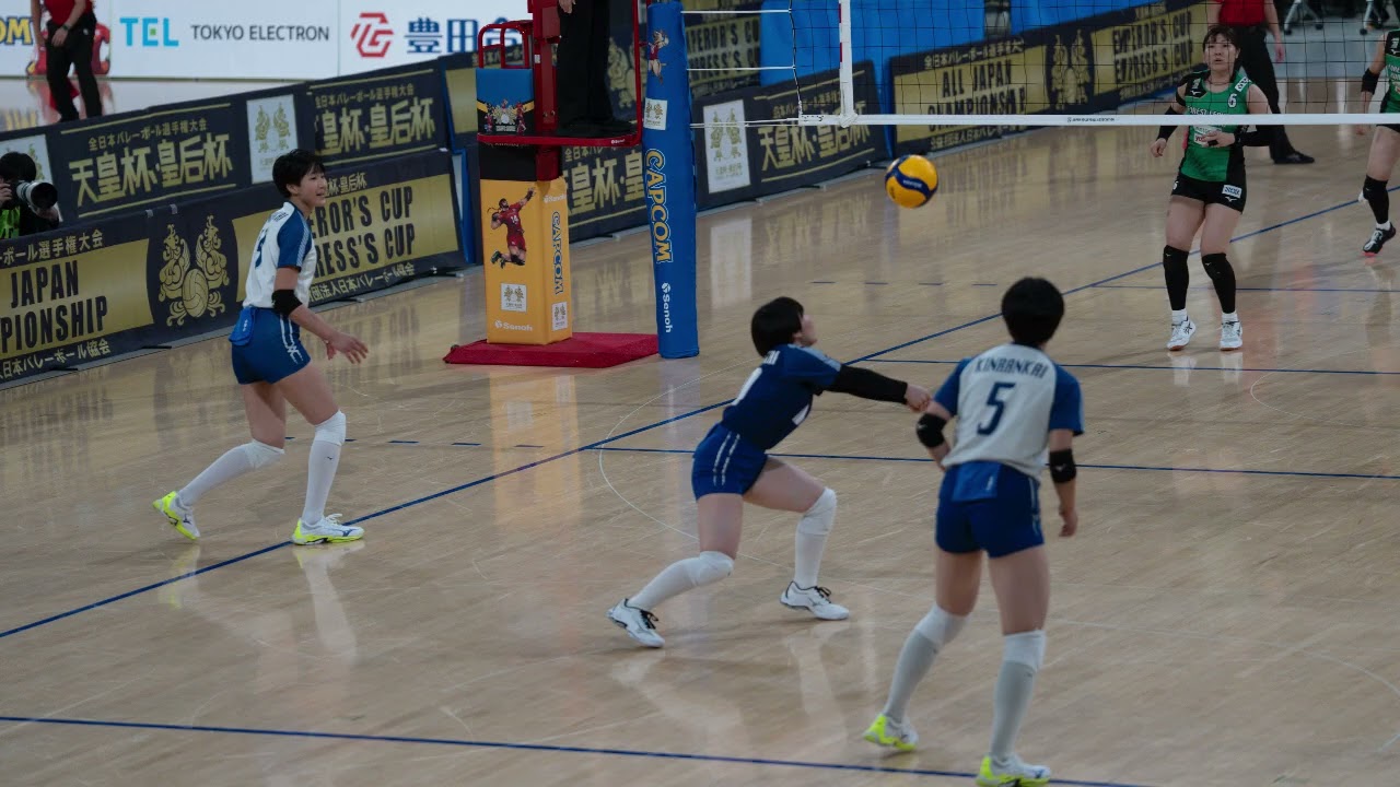 フォレストリーヴス熊本 vs 金蘭会高等学校 【撮影画像全見せ スライドショー】令和7年度天皇杯・皇后杯全日本バレーボール選手権大会 ファイナルラウンド 女子  2025/12/11