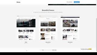 Stein  TailwindCSS WordPress Theme for Bloggers clean magazine Iwasa