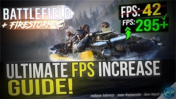 🔧 Battlefield V Firestorm: Dramatically increase performance / FPS with any setup! BF5 FPS Boost