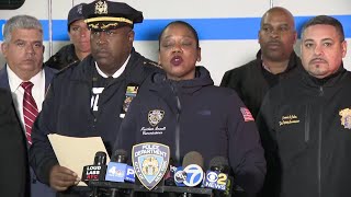 NYPD presser on deadly shooting spree