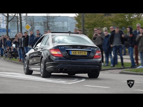 Mercedes-Benz C63 AMG Exhaust SOUNDS! REVS, Accelerations & More!