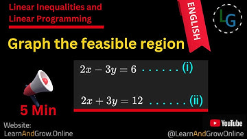 Graph the Feasible Region | Step-by-Step Guide for Grade 11 and 12 English Students, (G12,C5,31)