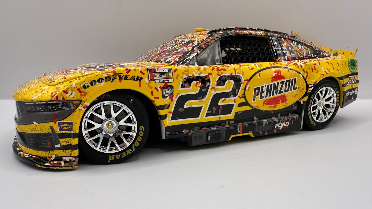 Review: 2024 Joey Logano #22 Pennzoil Las Vegas Win Ford Mustang 1