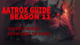 Aatrox SECRET tricks for NOOBS and PROS | Best Teacher EUW Part 3