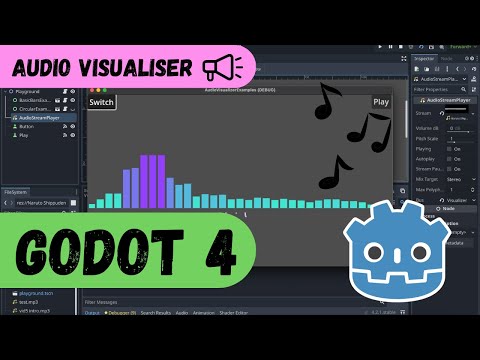 How to Visualize Audio in Godot 4 | Rhythm Games, Lip Syncing, etc
