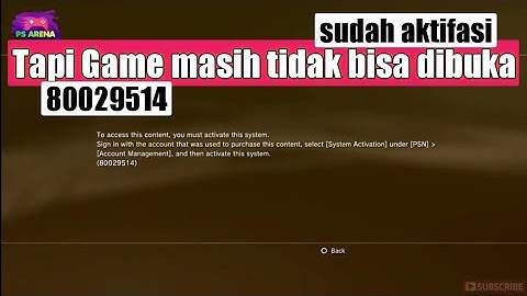 To access this content, you must activate this system. (80029514)