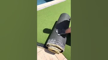 How to install a custom putting green in Toronto #artificialgrass #puttinggreen #shorts