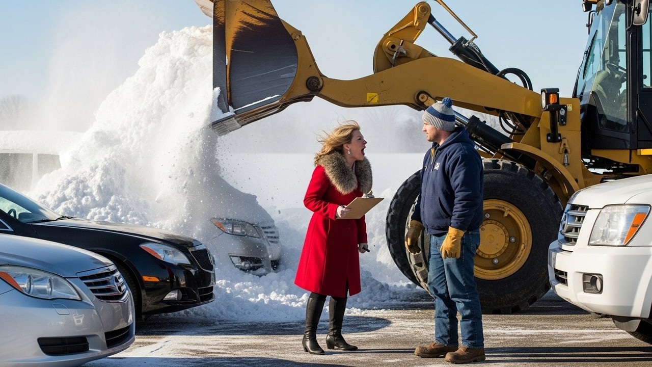 HOA Demanded My Front End Loader Move Their Snow, So I Moved It onto Their Parked Cars