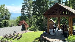 Uptown Appalachia - Gathering Flowers  // NC Mountain Wedding