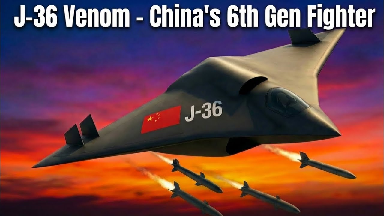 Китайский Chengdu J-36 Venom: первый в мире настоящий истребитель 6-го поколения уже здесь.