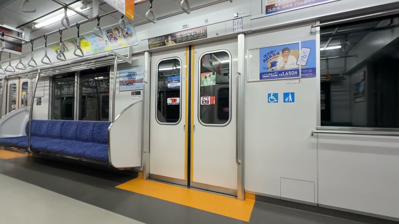 【日立IGBT-VVVF】東急田園都市線 東武50050系 51068F 各駅停車 南栗橋行き （中央林間駅〜鷺沼駅） 走行音＆車内