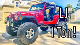 Jeep Lj 1 Ton Project Overview Superduty Swap Rubicrawler Full Traction Long Arm 2019