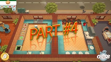 Overcooked Level 1-4 2 Player Co-op 3 Stars