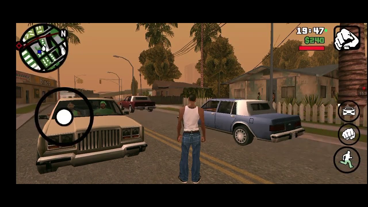 JUGANDO AL GTA SAN ANDREAS TODO SALE MAL PARTE 2 GENTE 