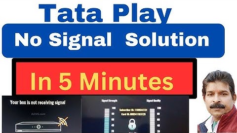 No Signal Problem Solution। सॉफ्टवेयर अपडेट नहीं करे ।