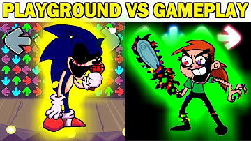 FNF Character Test | Gameplay VS Playground | FNF Mods | VS Vicky Sonix EXE 2.0