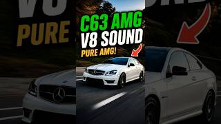 Mercedes C63 AMG V8 SOUND😈🚀🔥 #mercedes #amg #c63 #v8