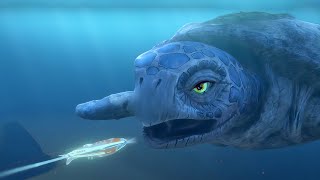 Eaten by a Giant Turtle | The Deep Season 4 | Undersea Adventures | 3 & 4