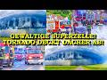 +++ SCHWERES UNWETTER | SUPERZELLE + HEFTIGE SHELF-CLOUD +++ TORNADO DECKT DÄCHER AB | FEUERWEHR