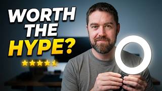 Budget Ring Light Setup - Better Than You'd Expect #Review #WorthIt #CommissionEarned