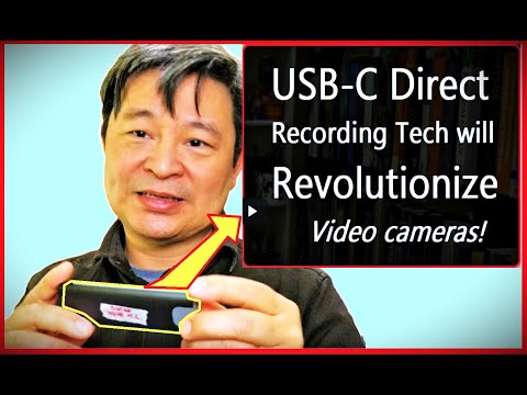 USB C direct recording SSD drive tech is revolutionizing video cameras -Innovative Video Camera Tech