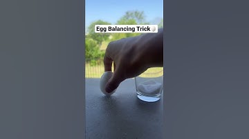 Egg Balancing Trick🥚 #Shorts
