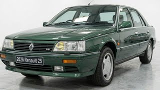 Renault 25 2026 La Légende Fait Son Grand Retour Avec Une Technologie Futuriste