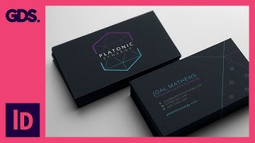 Create a business card in Adobe InDesign Ep7/15 [Multimedia design course - Print]