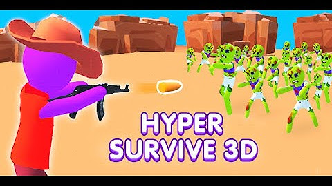 Hyper Survive 3D First 10 Minute Gameplay #hypercasual