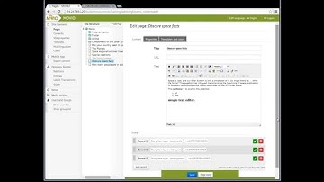 AthenaPlus project - MOVIO training video - WYSIWYG Text editor