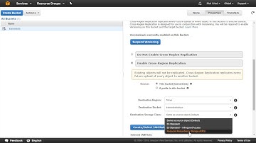 AWS lab - Configure Cross Region Replication by Rick Crisci