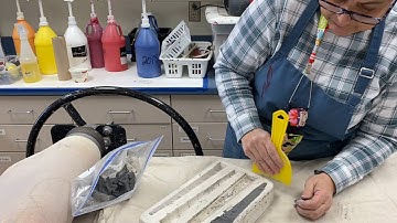 Clay Handles using Sprig mold