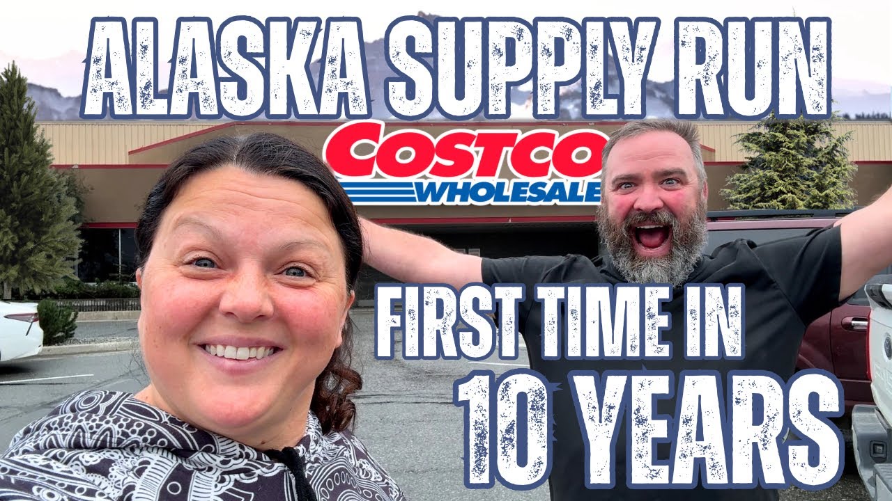 Out of the Alaska Wilderness for our 1st Costco Supply Run in 10 Years... just needed 1 thing...