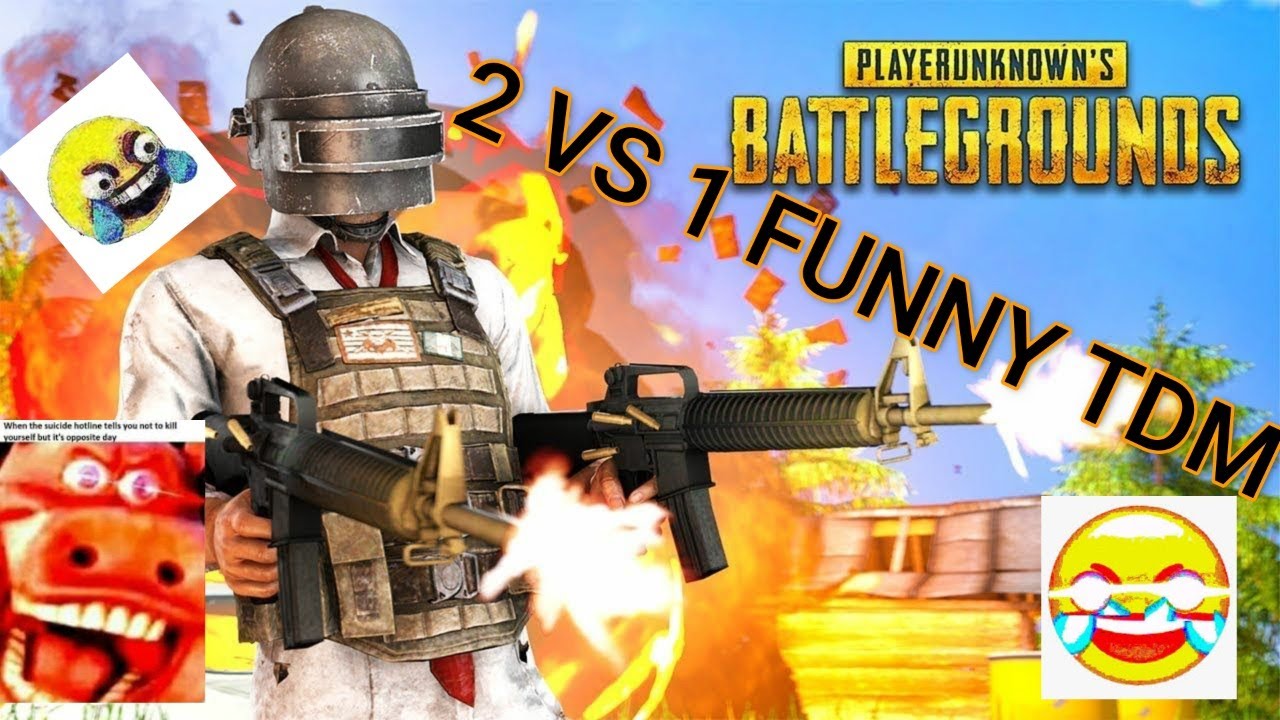 2 V 1 TDM || HE CHALLENGED US FOR M24 ONLY IN TDM CAN WE WIN? PUBG ...