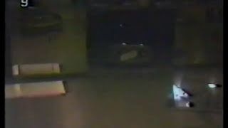 Ram raid in shopping centre escape in a cosworth.