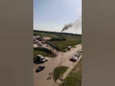 Пожар Ульяновск дачи - YouTube