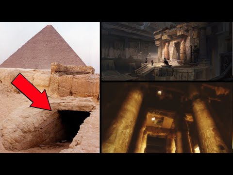 Pyramids Are Not What You Think They Are: Underground Halls Beneath Them 