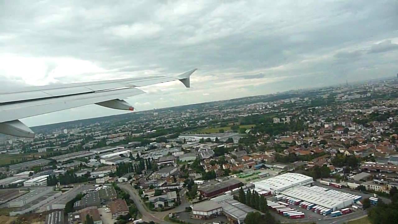 Decollage d'Orly en A320 avec Air France