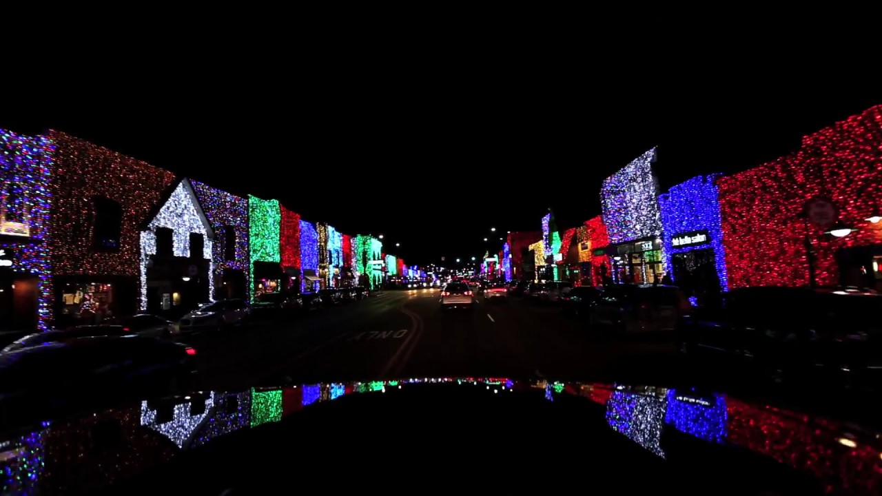 Downtown Rochester Christmas Lights YouTube