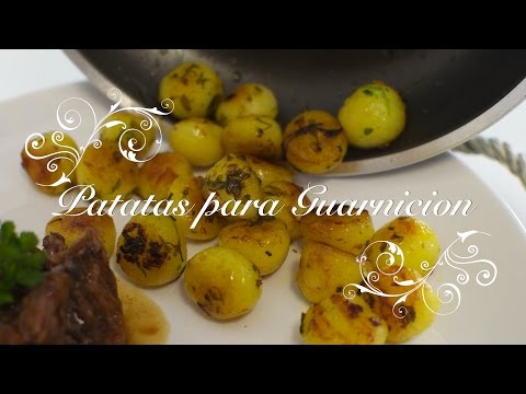 Patatas para Guarnicion | Guarniciones para carnes | Patatas de Guarnicion | Patatas Parisinas