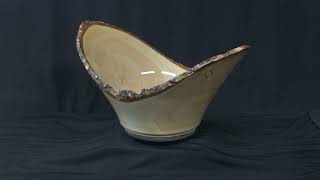 Woodturning Douglas Fir Banana Bowl