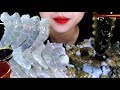 ASMR Raw shrimp&sea cucumber 생새우&해삼 리얼사운드 먹방 eating sound mukbang