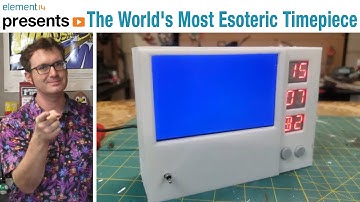 Arduino Powered Hexadecimal Color Code Clock