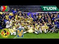 ¡TODA LA LOCURA! 🦅🏆 Los festejos y el levantamiento de título en la 14 del América | TUDN