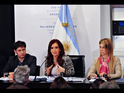 15 de JUN. Cristina Fernández en el Salón Mujeres Argentinas. Cadena Nacional. Transmisión Completa