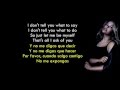 You don´t own me - Grace ft. G-Eazy (Lyrics English/Spanish)