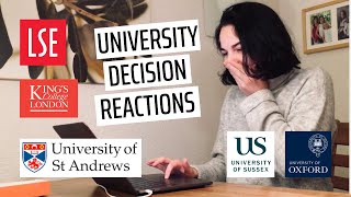 University Decision Reactions | Oxford, KCL ... | International student