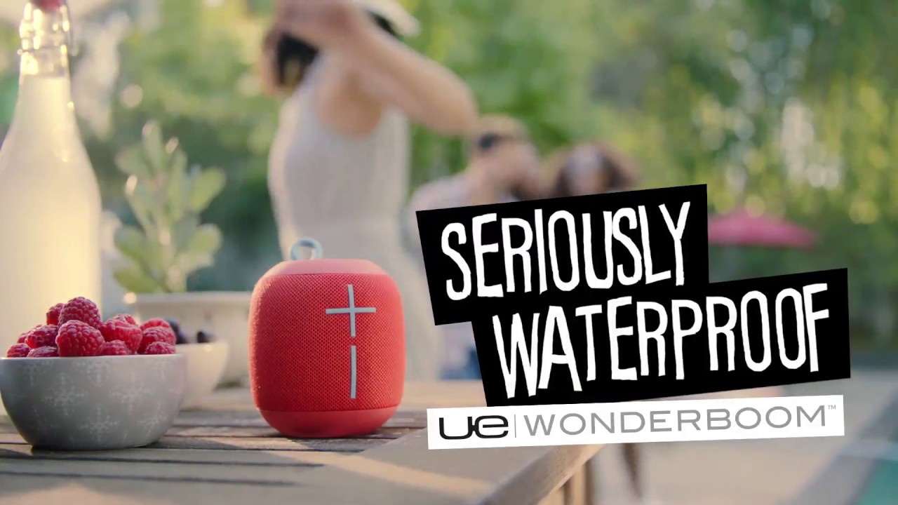 Ultimate Ears | WonderBoom Waterproof Wireless Speaker - YouTube